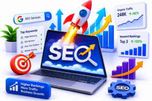 seo growth rocket launch